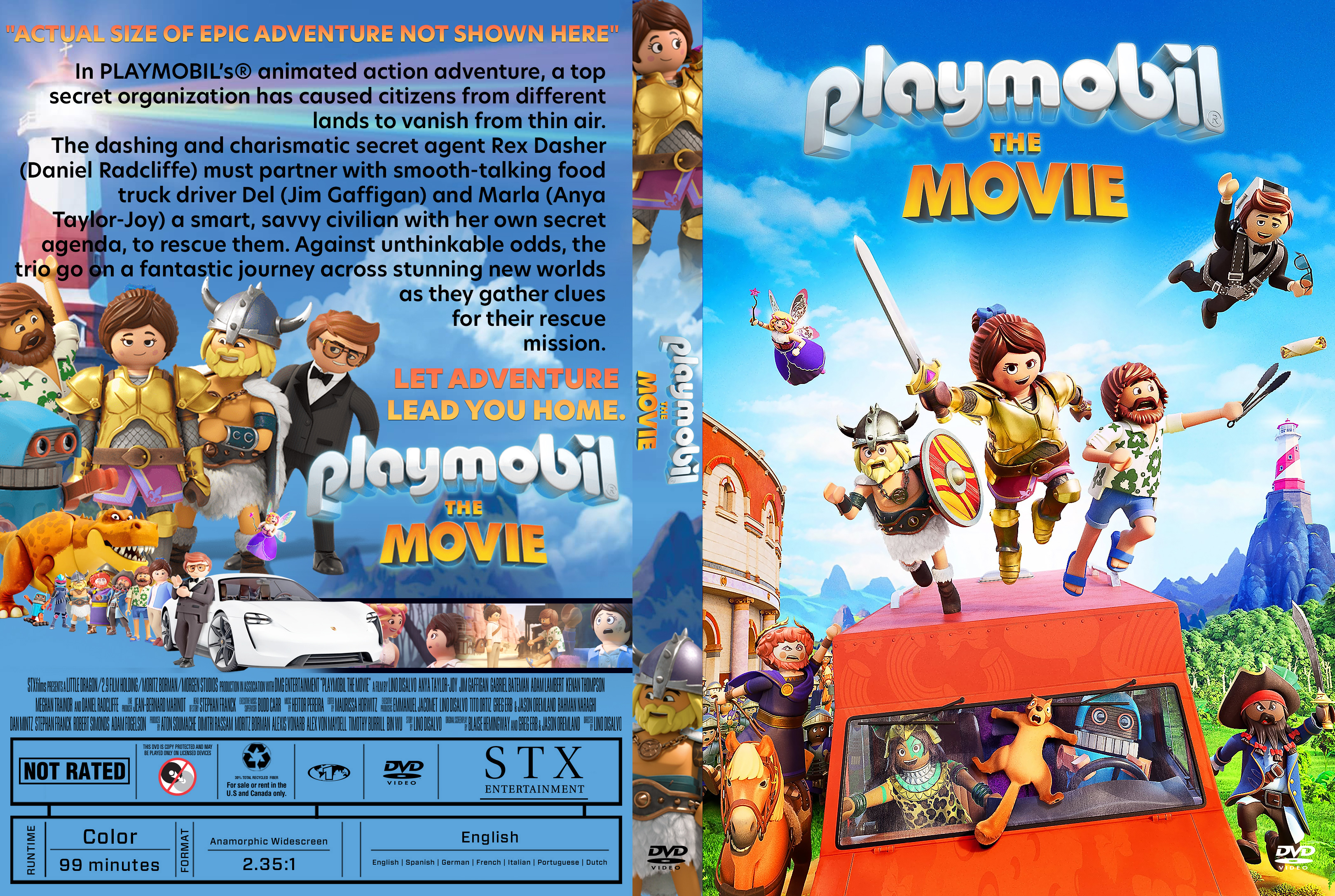 Playmobil The Movie (2019) : Front